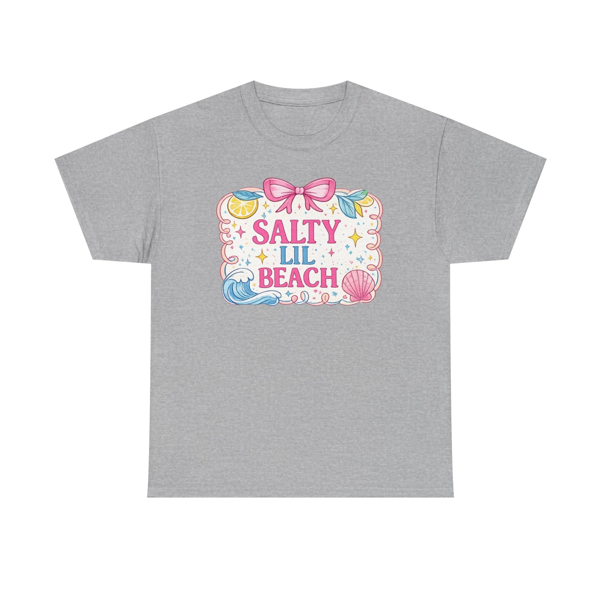 Salty Lil' Beach T-Shirt — Cute Seashell Summer Tee