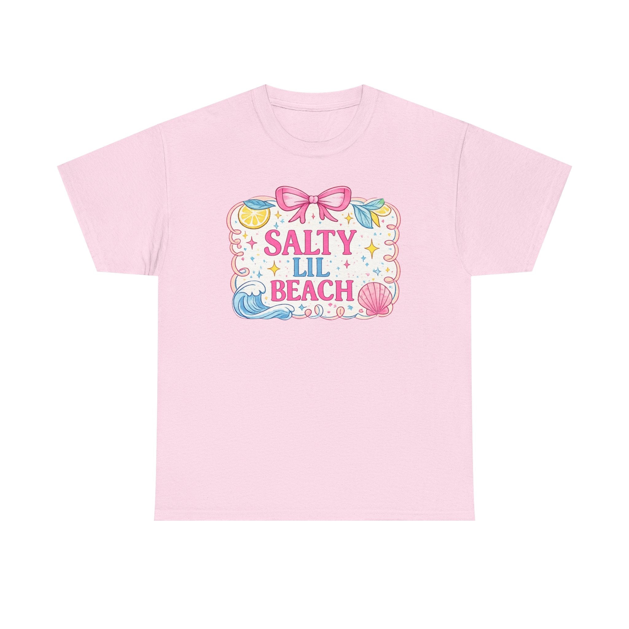 Salty Lil' Beach T-Shirt — Cute Seashell Summer Tee