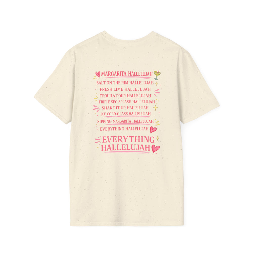 Margarita Cocktail Tee — Cute Lime Drawn Margarita with Ribbon
