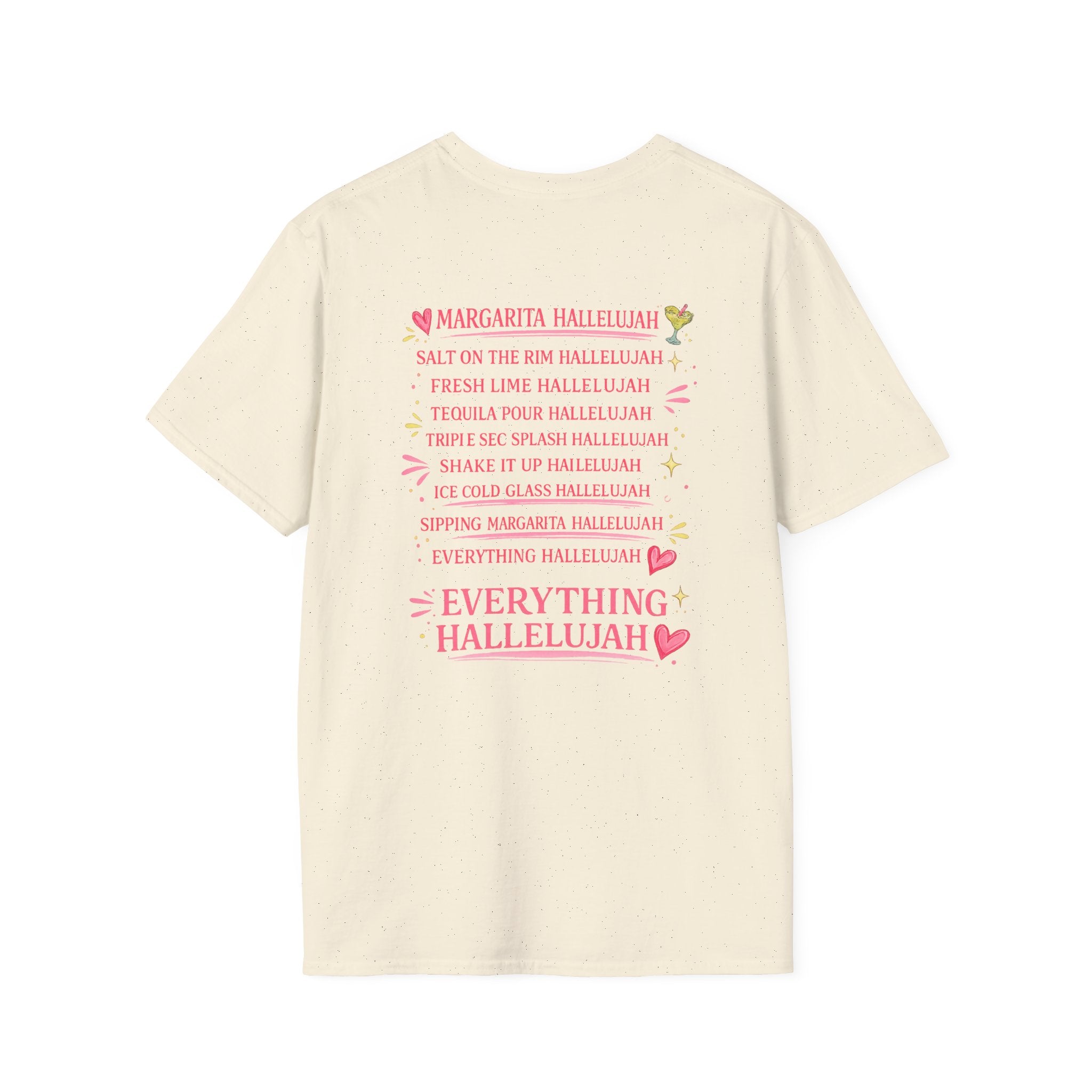 Margarita Cocktail Tee — Cute Lime Drawn Margarita with Ribbon