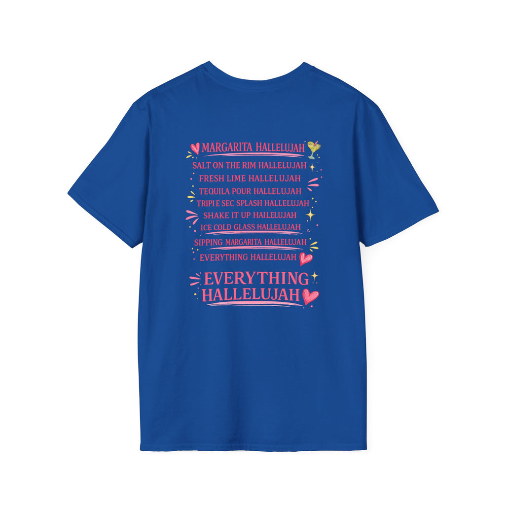 Margarita Cocktail Tee — Cute Lime Drawn Margarita with Ribbon