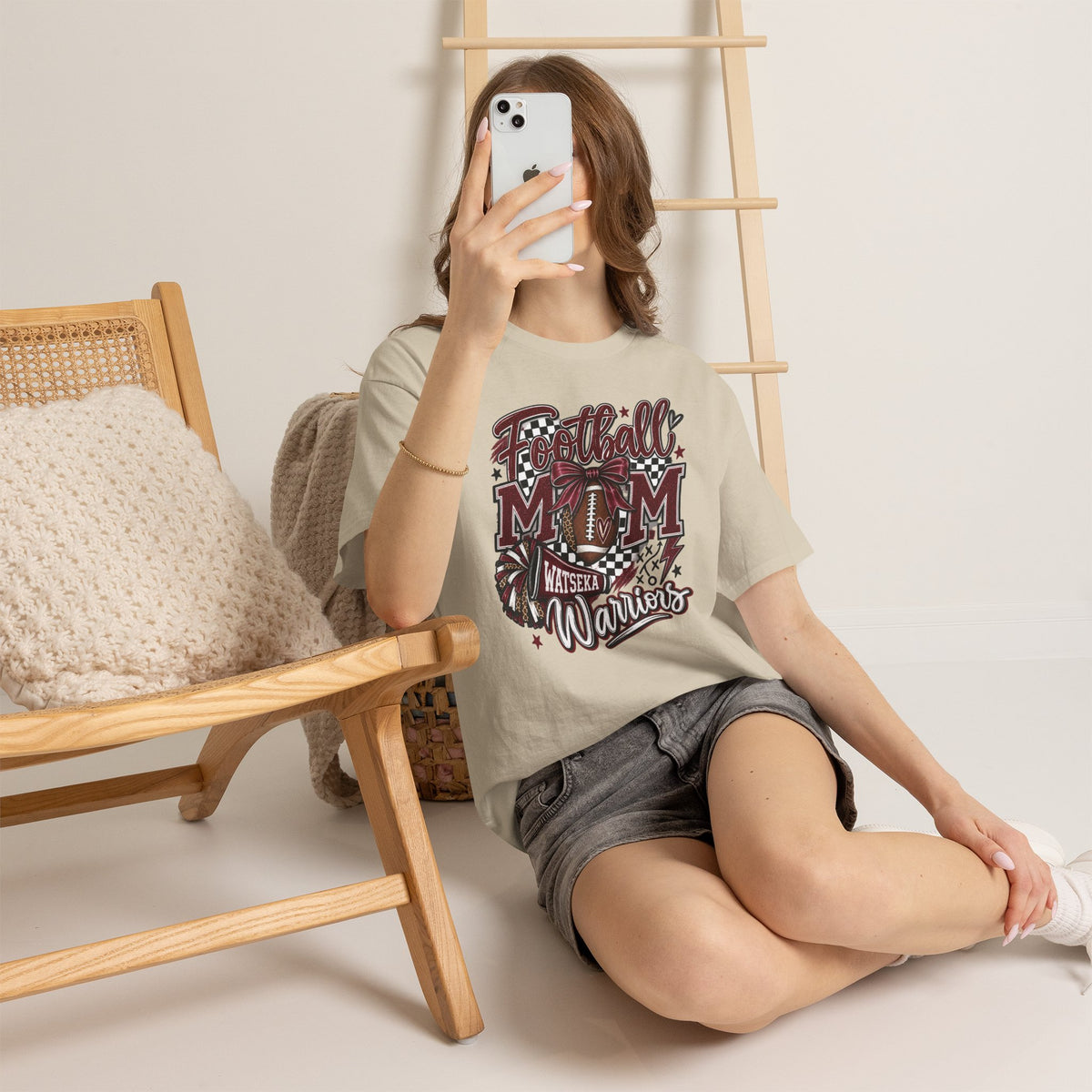 Football Mom Warriors Tee