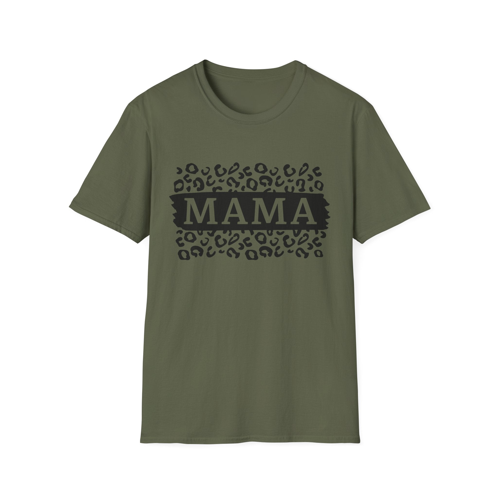 Mama Leopard Print T-Shirt