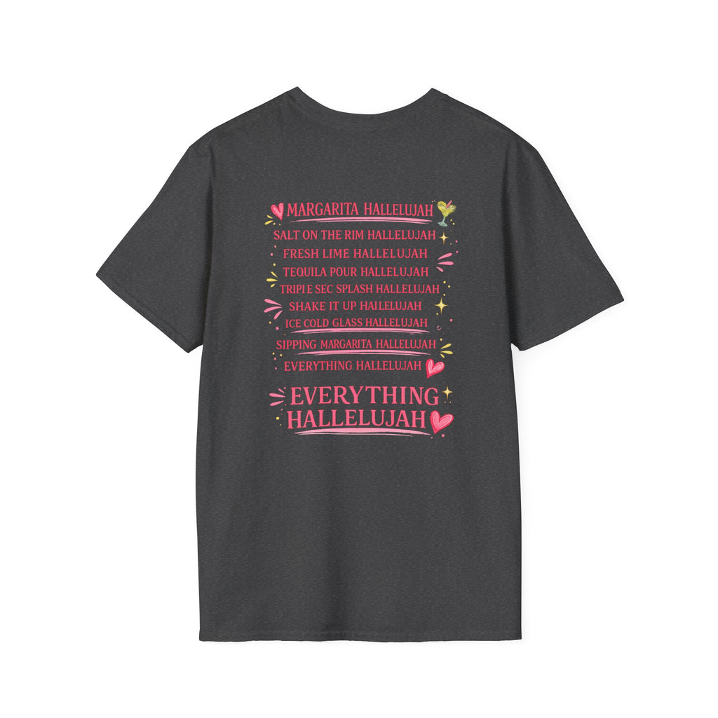 Margarita Cocktail Tee — Cute Lime Drawn Margarita with Ribbon