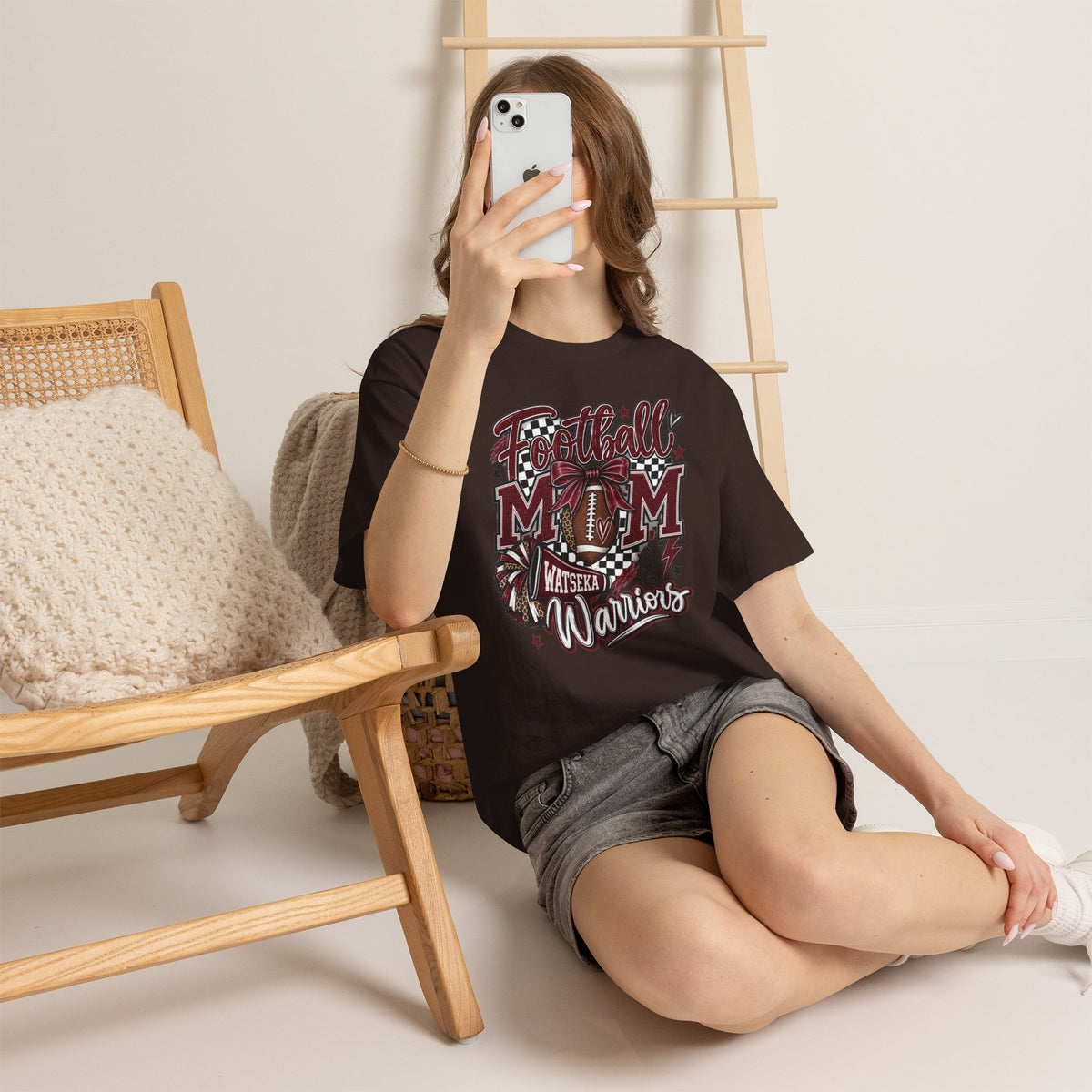 Football Mom Warriors Tee