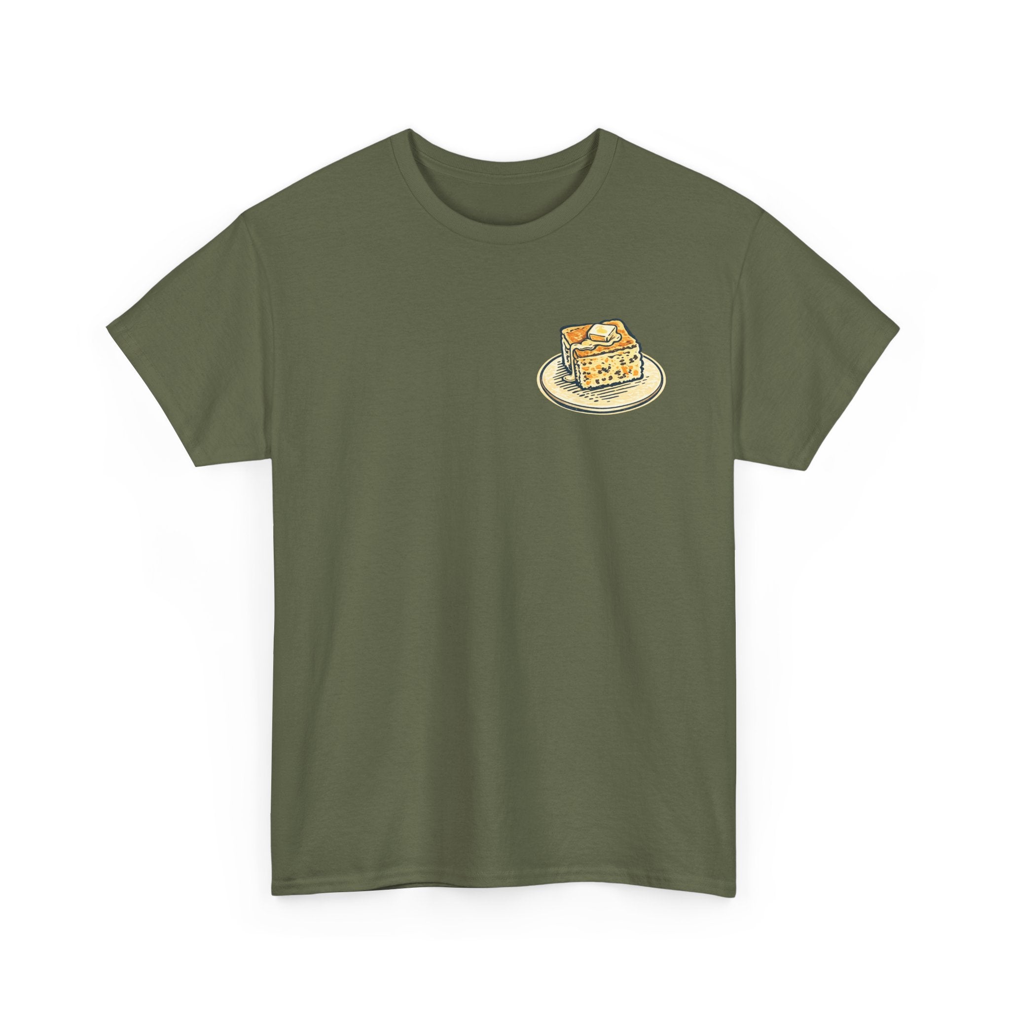 Funny Cornbread Quote T-Shirt — Humorous Southern Baking Tee