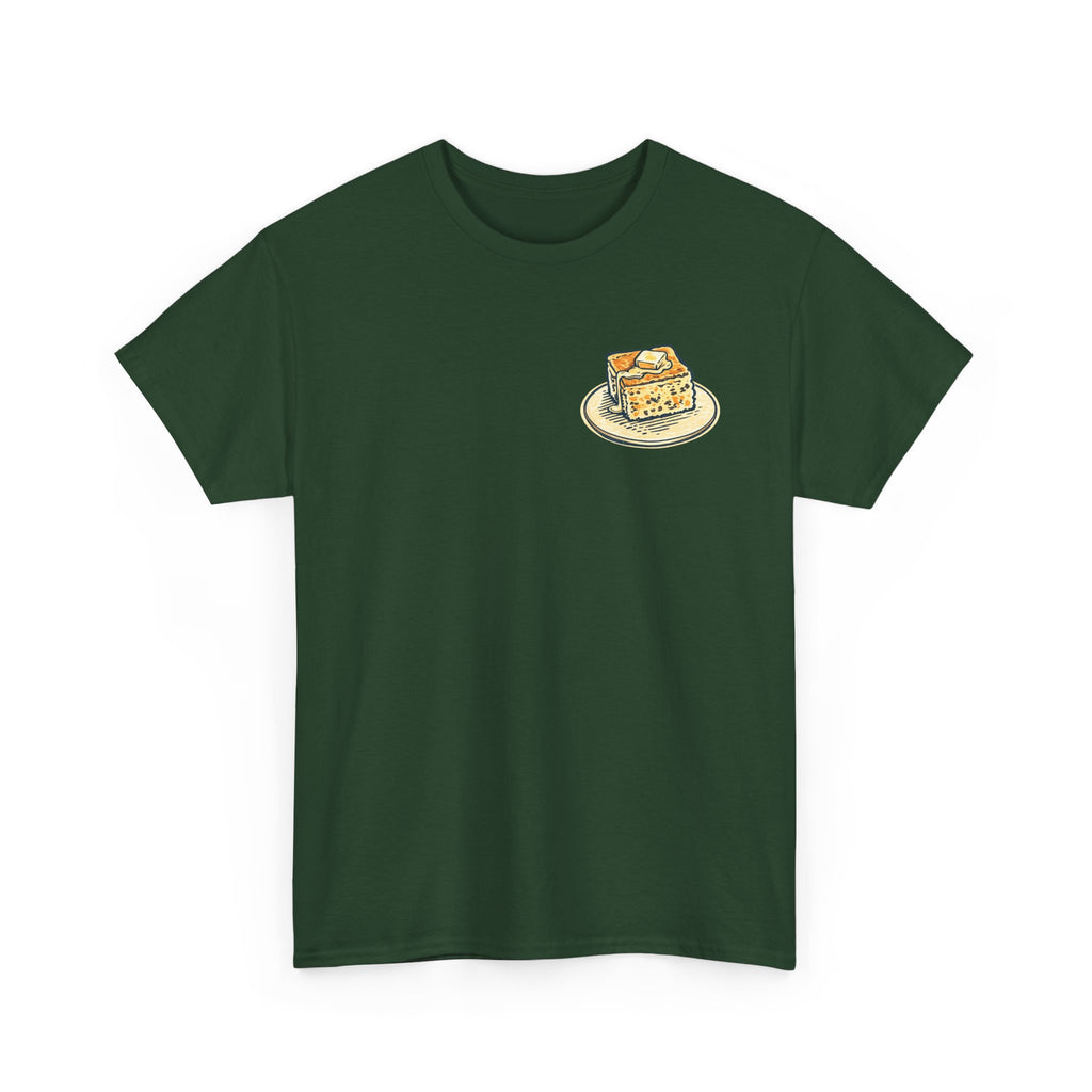 Funny Cornbread Quote T-Shirt — Humorous Southern Baking Tee