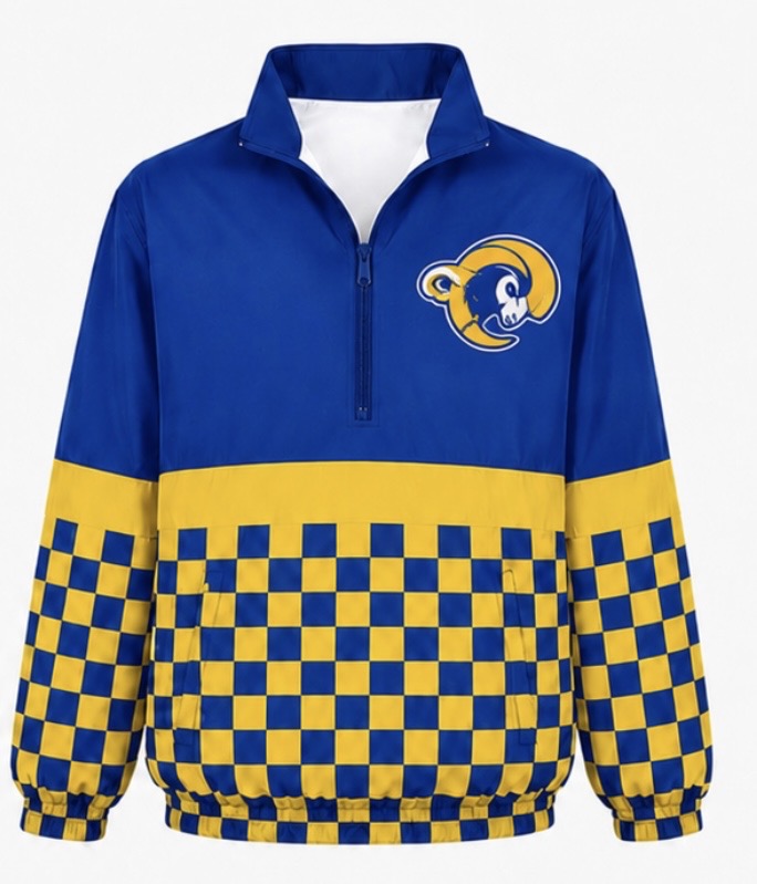 “RAMS” Windbreaker, Style 2